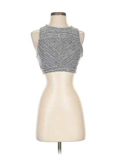 Pre-owned Prana Tank Top Gray Halter Neckline Tops