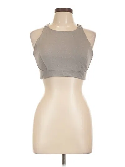 Pre-owned Prana Tank Top Gray Halter Neckline Tops