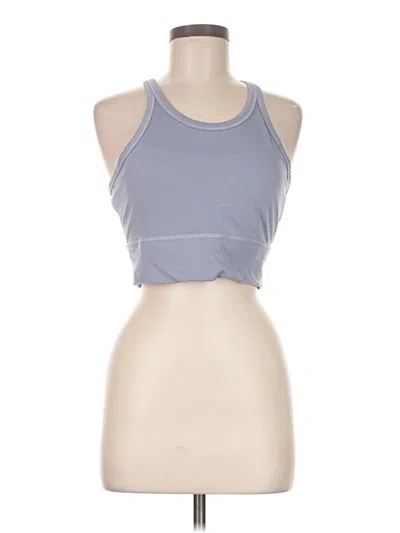 Pre-owned Prana Tank Top Gray Halter Neckline Tops