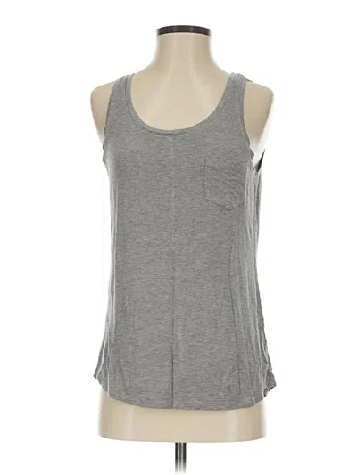 Pre-owned Prana Tank Top Gray Halter Neckline Tops