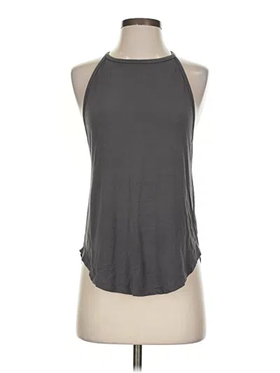 Pre-owned Prana Tank Top Gray Halter Neckline Tops