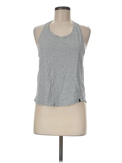 Pre-owned Prana Tank Top Gray Halter Neckline Tops