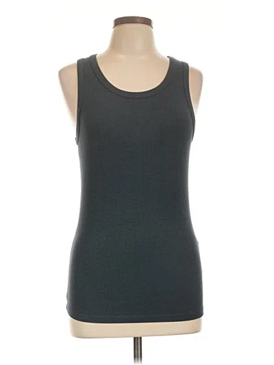 Pre-owned Prana Tank Top Gray Halter Neckline Tops