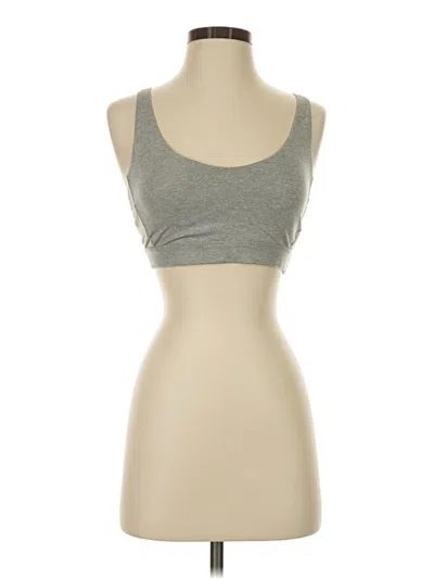 Pre-owned Prana Tank Top Gray Strapless Neckline Tops