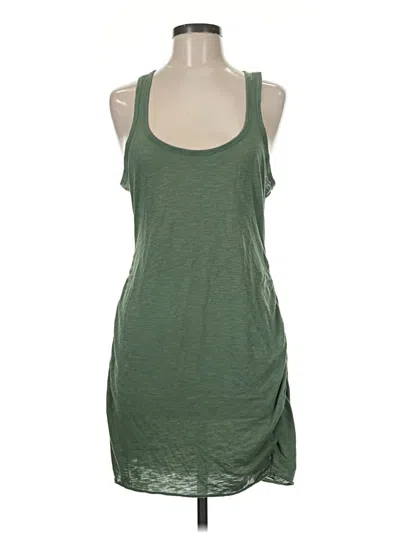 Pre-owned Prana Tank Top Green Strapless Neckline Tops