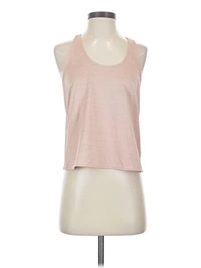 Pre-owned Prana Tank Top Pink Halter Neckline Tops