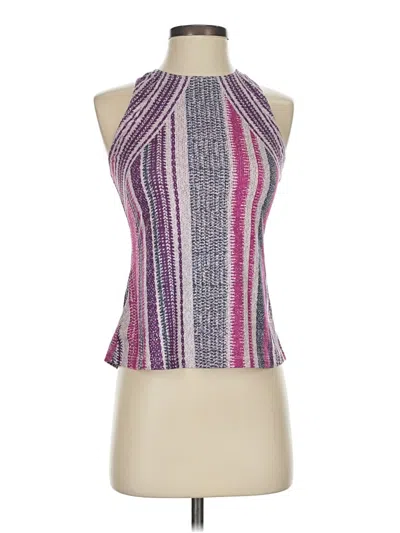 Pre-owned Prana Tank Top Purple Halter Neckline Tops