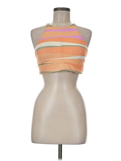 Prana Tank Top Tan Halter Neckline Tops