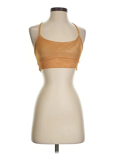 Pre-owned Prana Tank Top Tan Halter Neckline Tops In Brown