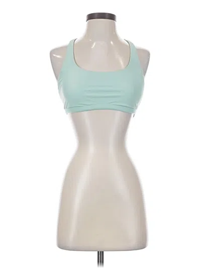 Pre-owned Prana Tank Top Teal Halter Neckline Tops