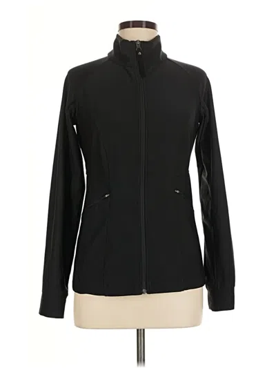 Pre-owned Prana Track Jacket In Black