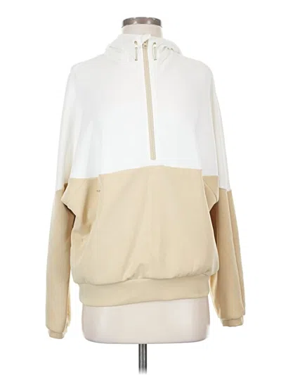 Pre-owned Prana Track Jacket In Ivory
