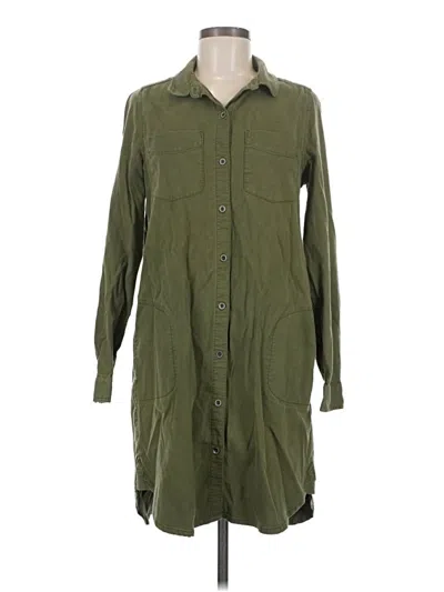 Pre-owned Prana Trenchcoat In Green