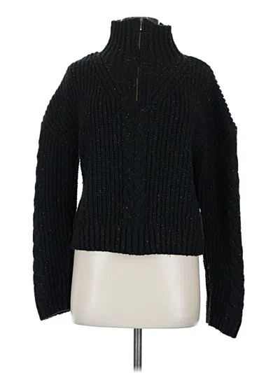 Pre-owned Prana Turtleneck Sweater In Black