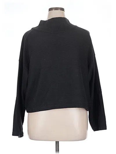 Pre-owned Prana Turtleneck Sweater In Black