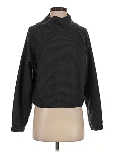 Pre-owned Prana Turtleneck Sweater In Black