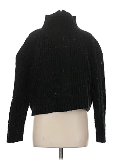 Pre-owned Prana Turtleneck Sweater In Black
