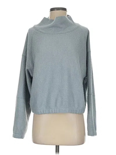Pre-owned Prana Turtleneck Sweater In Blue