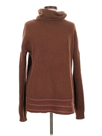 Pre-owned Prana Turtleneck Sweater In Brown