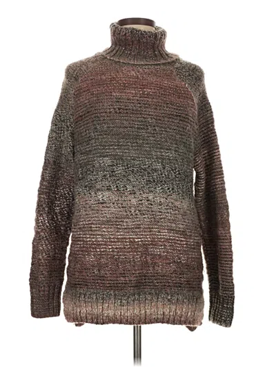 Pre-owned Prana Turtleneck Sweater In Brown