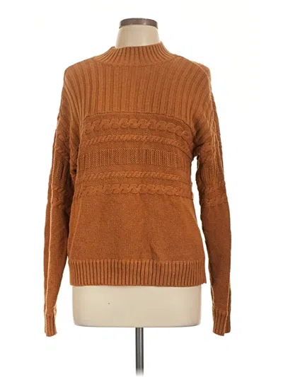 Pre-owned Prana Turtleneck Sweater In Brown