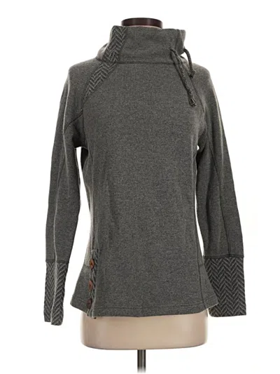Pre-owned Prana Turtleneck Sweater In Gray