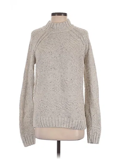 Pre-owned Prana Turtleneck Sweater In Silver