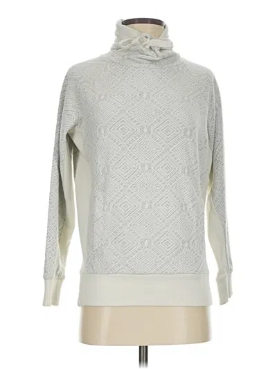 Pre-owned Prana Turtleneck Sweater In Silver