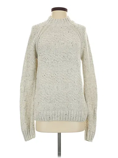 Pre-owned Prana Turtleneck Sweater In Silver