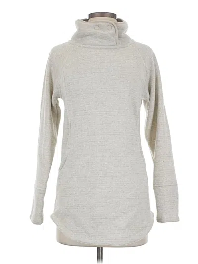 Pre-owned Prana Turtleneck Sweater In Silver
