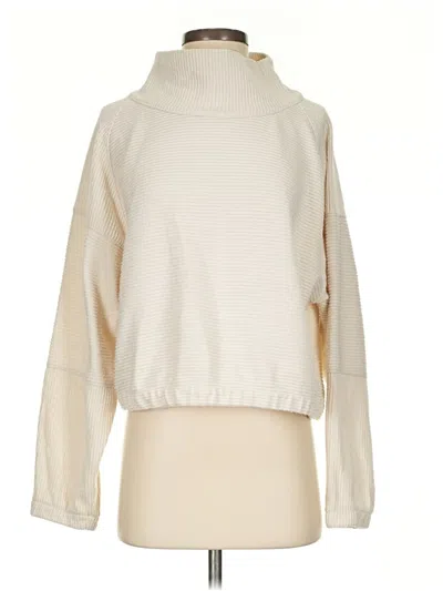 Pre-owned Prana Turtleneck Sweater In White