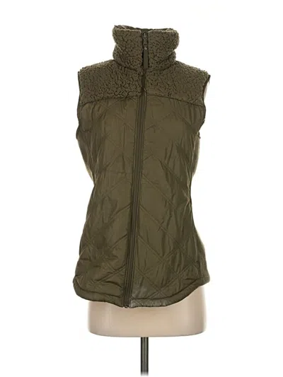 Pre-owned Prana Vest In Green