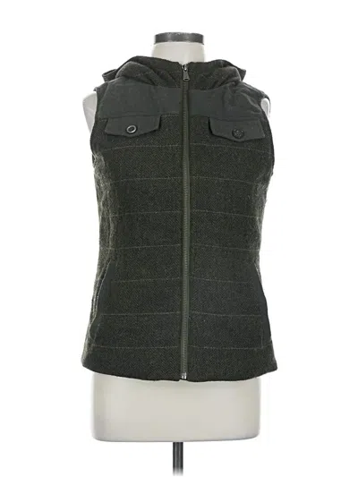 Pre-owned Prana Vest In Green