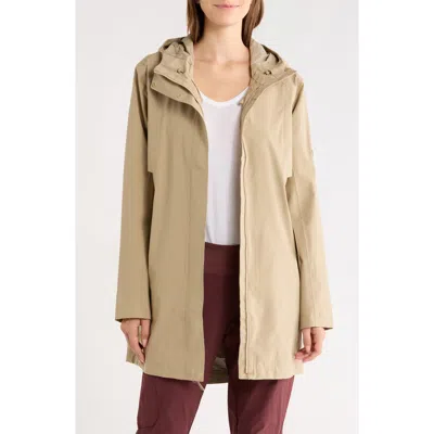 Prana Wildtide Waterproof Rain Jacket In Brown