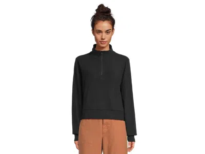 Prana Willow West Half Zip In Black