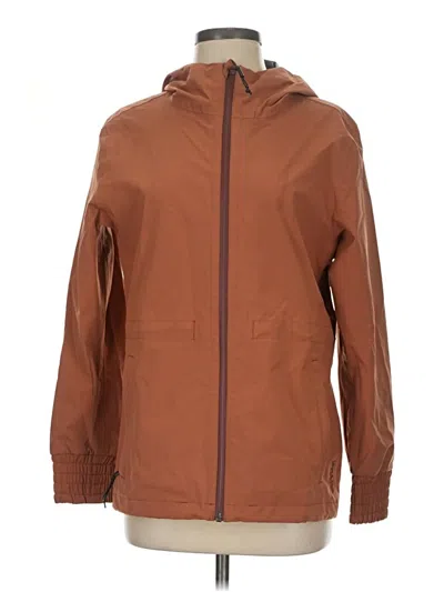 Pre-owned Prana Windbreaker Jacket In Brown