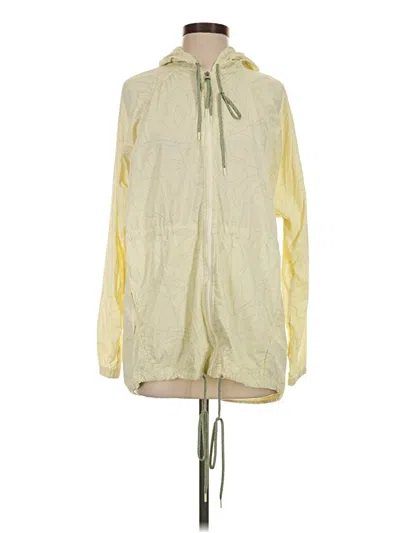 Pre-owned Prana Windbreaker Jacket In Yellow