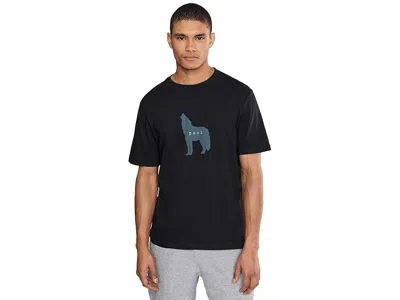 Prana Wolf Pack Journeyman Short Sleeve T-shirts In Black