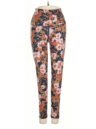 Pre-owned Prana Yoga Pants In Orange