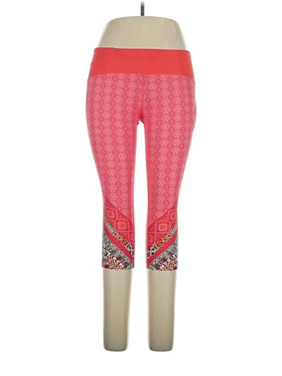 Pre-owned Prana Yoga Pants In Pink