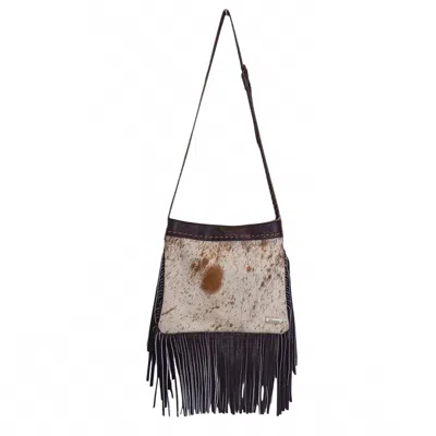 Pranee Bags Halsey Bag In Hair On Hide/brown In Multi