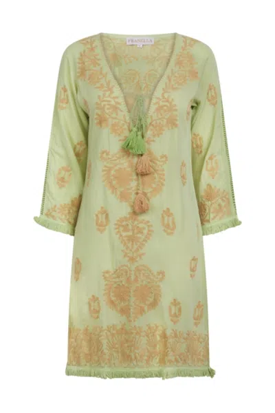 Pranella Aggie Sage/papaya Dress