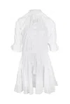 Pranella Amante White Mini Dress In White