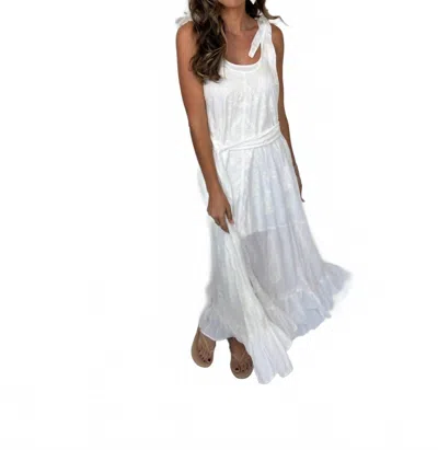 Pranella Atzaro Maxi Dress In White