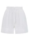 Pranella Betty White Shorts In White