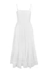 Pranella Boheme White Maxi Dress In White