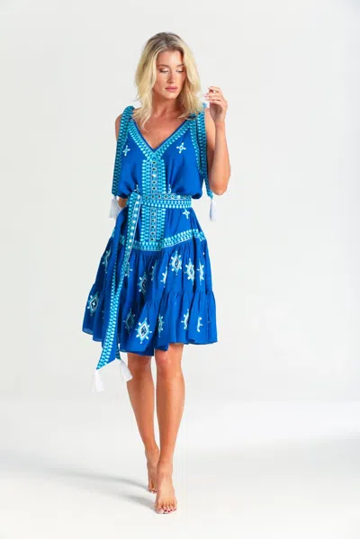 Pranella Carrie Tutu Azure Cobalt In Blue