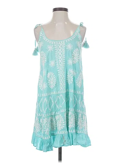 Pre-owned Pranella Casual Dress In Teal