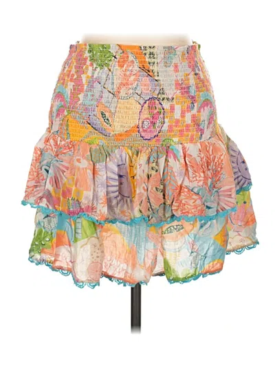 Pre-owned Pranella Casual Skirt In Orange