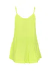 Pranella Cruz Lemon Mini Dress In Yellow